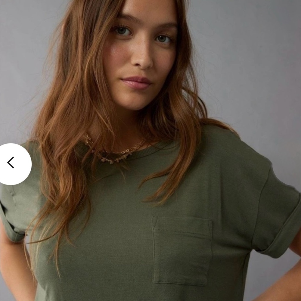 American Eagle soft & sexy oversized pocket t-shirt